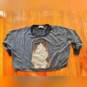 Wildfox cat sweater